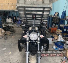 Xe ba gác sản xuất tại xưởng