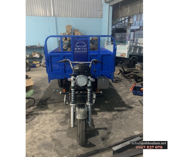 Xe ba bánh hoa lâm có ben giá rẻ