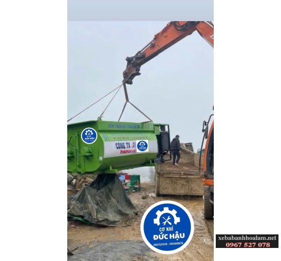 Xe Bồn Trộn Bê Tông 16